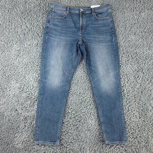 American Eagle Women's Blue 90s Slim Fit Jeans